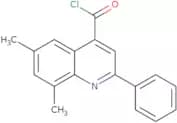 6,8-Dimethyl-2-phenylquinoline-4-carbonyl chloride