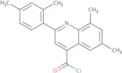 2-(2,4-Dimethylphenyl)-6,8-dimethylquinoline-4-carbonyl chloride