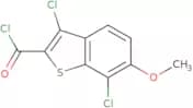 3,7-Dichloro-6-methoxy-1-benzothiophene-2-carbonyl chloride