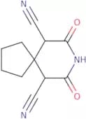 7,9-Dioxo-8-azaspiro[4.5]decane-6,10-dicarbonitrile