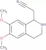 (6,7-Dimethoxy-1,2,3,4-tetrahydroisoquinolin-1-yl)acetonitrile