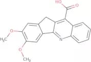 2,3-Dimethoxy-11H-indeno[1,2-b]quinoline-10-carboxylic acid