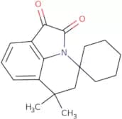 6',6'-Dimethyl-5',6'-dihydrospiro[cyclohexane-1,4'-pyrrolo[3,2,1-ij]quinoline]-1',2'-dione