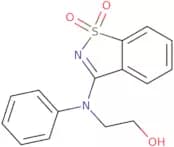 2-[(1,1-Dioxido-1,2-benzisothiazol-3-yl)(phenyl)amino]ethanol