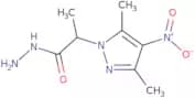 2-(3,5-Dimethyl-4-nitro-1H-pyrazol-1-yl)propanohydrazide