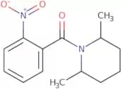 2,6-Dimethyl-1-(2-nitrobenzoyl)piperidine
