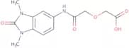 {2-[(1,3-Dimethyl-2-oxo-2,3-dihydro-1H-benzimidazol-5-yl)amino]-2-oxoethoxy}acetic acid
