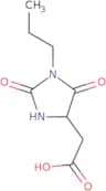 (2,5-Dioxo-1-propylimidazolidin-4-yl)acetic acid