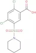 2,4-Dichloro-5-(piperidin-1-ylsulfonyl)benzoic acid