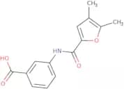 3-[(4,5-Dimethyl-2-furoyl)amino]benzoic acid