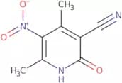 4,6-Dimethyl-5-nitro-2-oxo-1,2-dihydropyridine-3-carbonitrile