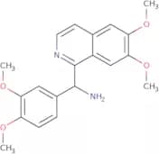 [(6,7-Dimethoxyisoquinolin-1-yl)(3,4-dimethoxyphenyl)methyl]amine