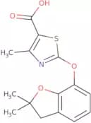 2-[(2,2-Dimethyl-2,3-dihydro-1-benzofuran-7-yl)oxy]-4-methyl-1,3-thiazole-5-carboxylic acid