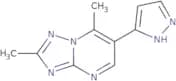 2,7-Dimethyl-6-(1H-pyrazol-3-yl)[1,2,4]triazolo[1,5-a]pyrimidine