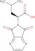 2-(5,7-Dioxo-5,7-dihydro-6H-pyrrolo[3,4-b]pyrazin-6-yl)-4-methylpentanoic acid