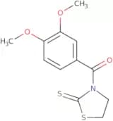 3-(3,4-Dimethoxybenzoyl)-1,3-thiazolidine-2-thione