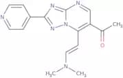 1-{7-[(E)-2-(Dimethylamino)vinyl]-2-pyridin-4-yl[1,2,4]triazolo[1,5-a]pyrimidin-6-yl}ethanone
