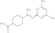 1-[[(4,6-Dimethylpyrimidin-2-yl)amino](imino)methyl]piperidine-4-carboxamide