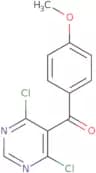(4,6-Dichloropyrimidin-5-yl)(4-methoxyphenyl)methanone
