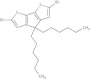 2,6-Dibromo-4,4-dihexyl-4H-cyclopenta[1,2-b:5,4-b']dithiophene
