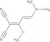 2-[3-(Dimethylamino)-1-methoxy-2-propenylidene]malononitrile