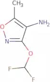 3-(Difluoromethoxy)-5-methyl-1,2-oxazol-4-amine