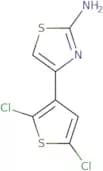 4-(2,5-Dichlorothiophen-3-yl)-1,3-thiazol-2-amine