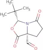 3-(1,1-Dimethylethyl)dihydro-1,5-dioxo-(3R,7AR)-1H,3H-pyrrolo[1,2-C]oxazole-7A(5H)-carboxaldehyde