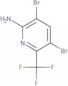 3,5-Dibromo-6-(trifluoromethyl)pyridin-2-amine
