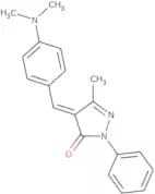 4-((4-(dimethylamino)phenyl)methylene)-3-methyl-1-phenyl-2-pyrazolin-5-one