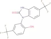 1,3-Dihydro-1-[2-hydroxy-5-(trifluoromethyl)phenyl]-5-(trifluoromethyl)-2H-benzimidazol-2-one