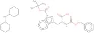 1-[(1,1-Dimethylethoxy)carbonyl]-N-[(phenylmethoxy)carbonyl]-D-tryptophan compd. with N-cyclohexyl…