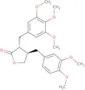 (3R,4R)-4-[(3,4-Dimethoxyphenyl)methyl]dihydro-3-[(3,4,5-trimethoxyphenyl)methyl]-2(3H)-furanone