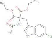 Diethyl (6-chloro-2-indolylmethyl)acetamidomalonate