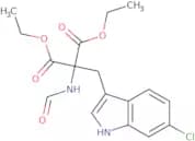 Diethyl (6-chloro-2-indolylmethyl)formamido-malonate