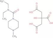 Diethylcarbamazine citrate