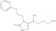 2,4-Dihydro-5-[1-(methoxymethoxy)ethyl]-4-(2-phenoxyethyl)-3H-1,2,4-triazol-3-one