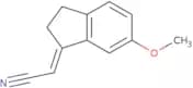 (2E)-2-(2,3-Dihydro-6-methoxy-1H-inden-1-ylidene)acetonitrile