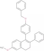 3,4-Dihydro-6-methoxy-2-phenyl-1-[4-(phenylmethoxy)phenyl]naphthalene