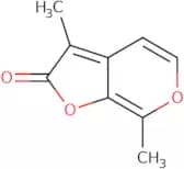 3,7-Dimethyl 2H-furo[2,3-c]pyran-2-one