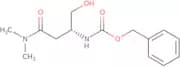 N-[(1R)-3-(Dimethylamino)-1-(hydroxymethyl)-3-oxopropyl]carbamic acid phenylmethyl ester