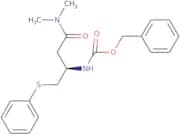 N-[(1R)-3-(Dimethylamino)-3-oxo-1-[(phenylthio)methyl]propyl]carbamic acid phenylmethyl ester