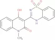 3-(1,1-Dioxido-2H-1,2,4-benzothiadiazin-3-yl)-4-hydroxy-1-methyl-2(1H)-quinolinone