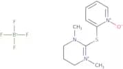 2-(1,3-Dimethyl-3,4,5,6-tetrahydropyrimidin-1-ium-2-ylthio)pyridine N-oxide tetrafluoroborate