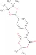 2,2-Dimethyl-5-(4-(4,4,5,5-tetramethyl-1,3,2-dioxaborolan-2-yl)benzylidene)-1,3-dioxane-4,6-dione