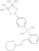 2-(2-{Dimethyl-[4-(4,4,5,5-tetramethyl-[1,3,2]dIoxaborolan-2-yl)-phenyl]-sIlanyl}-benzyloxy)-tetra…