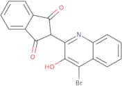 2-(4-Bromo-3-hydroxy-2-Quinolinyl)-1,3-indandione