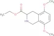 5,8-Dimethoxy-1,2,3,4-tetrhydro-isoquinoline-3-carboxylic acid ethyl ester