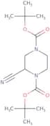 1,4-Di-Boc-2-cyanopiperazine