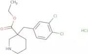 3-(3,4-Dichlorobenzyl)piperidine-3-ethylcarboxylate hydrochloride